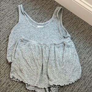 Colsie Gray Pajama Set